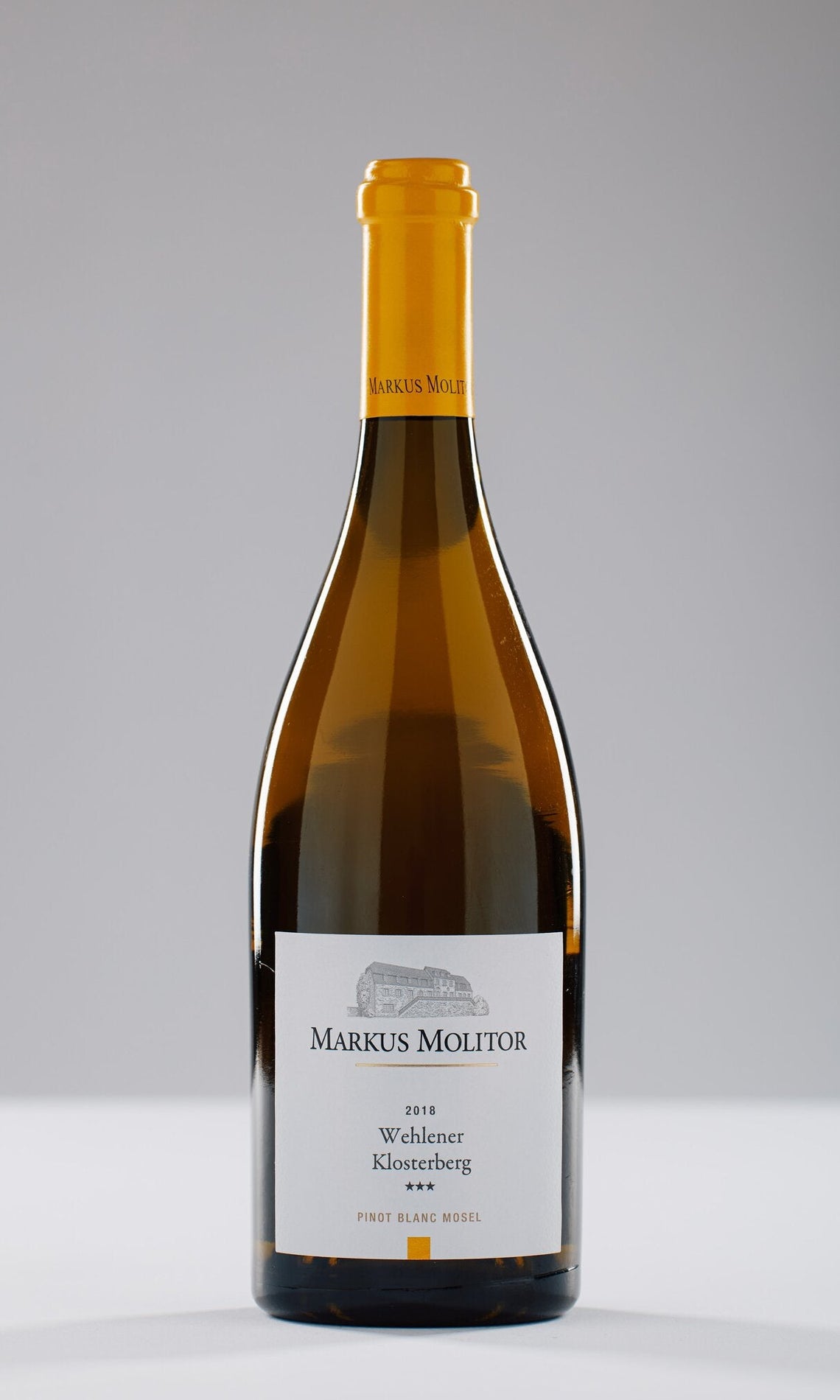 2018 Wehlener Klosterberg*** Pinot Blanc 0,75 Liter